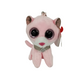 BEANIE BOO CLIP ONS FIONA CAT PINK