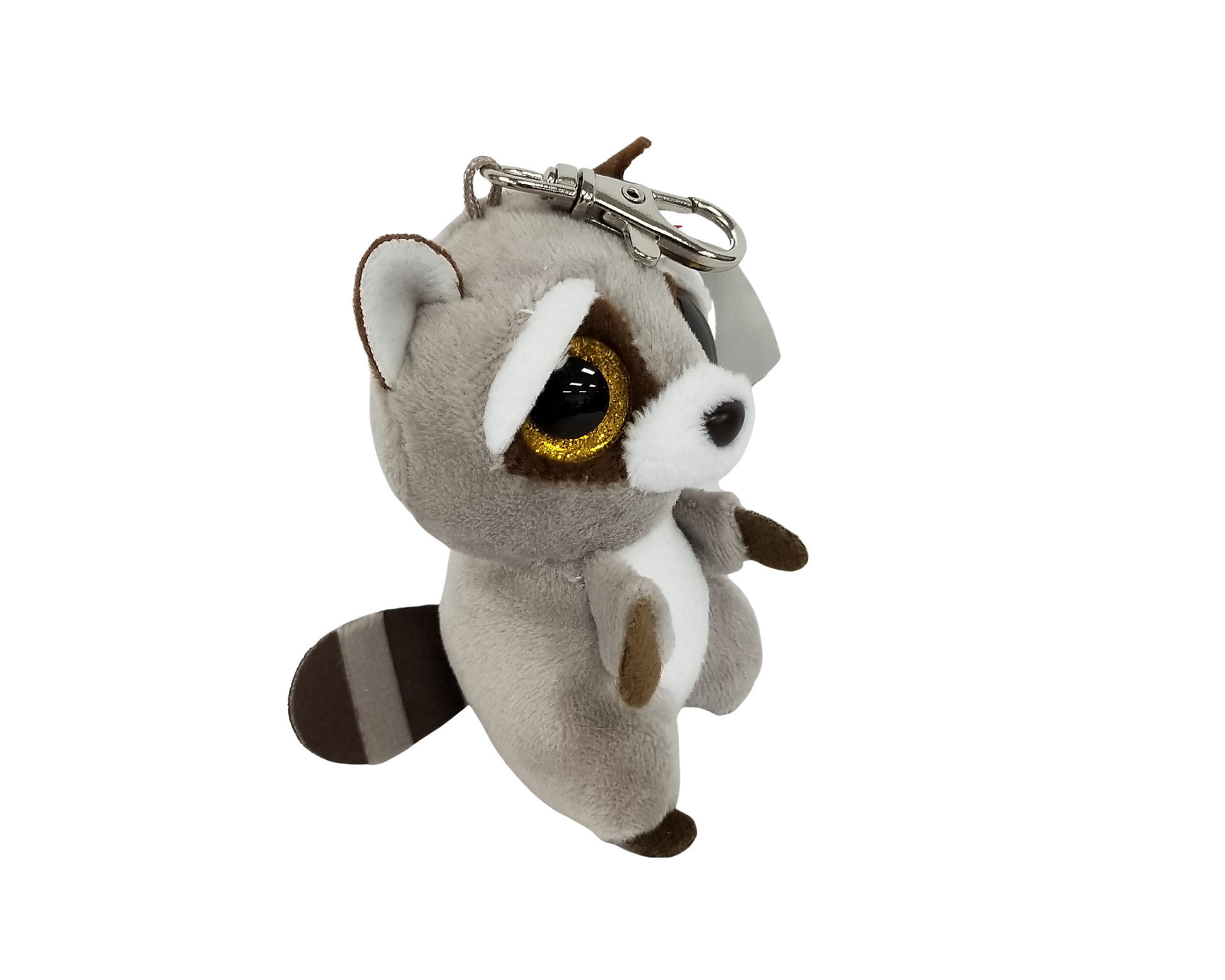 BEANIE BOO CLIP ONS OAKIE RACOON GRAY