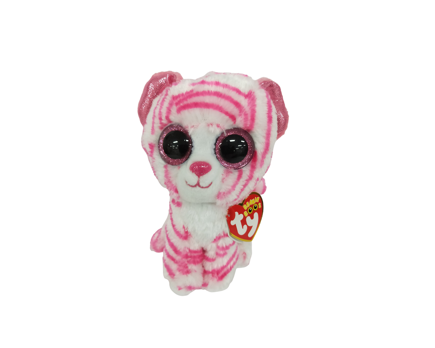 BEANIE BOO REGULAR ASIA PINK WHITE TIGER