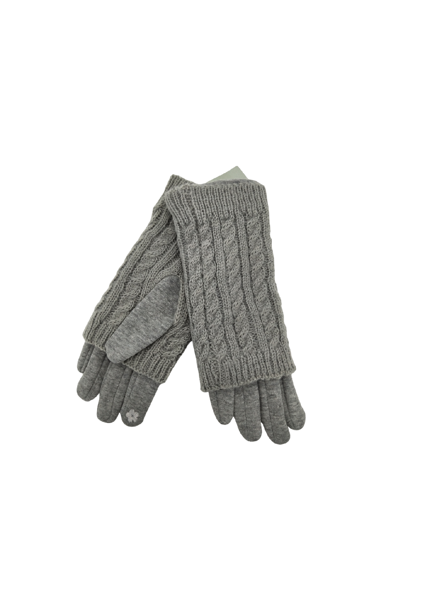 2-in-1 Gloves - Grey: 2024 [CLR:Grey]