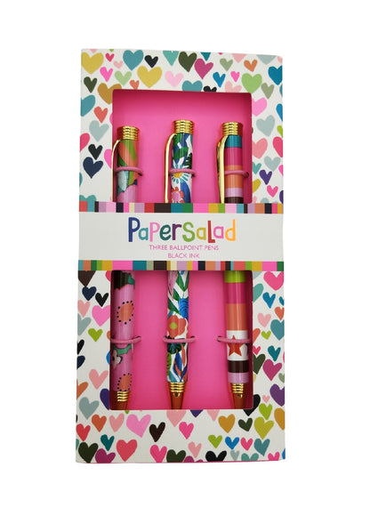 Paper Salad 3 Pen Set