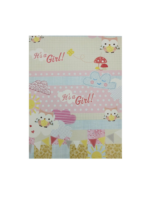 EFW BABY GIRL OWLS