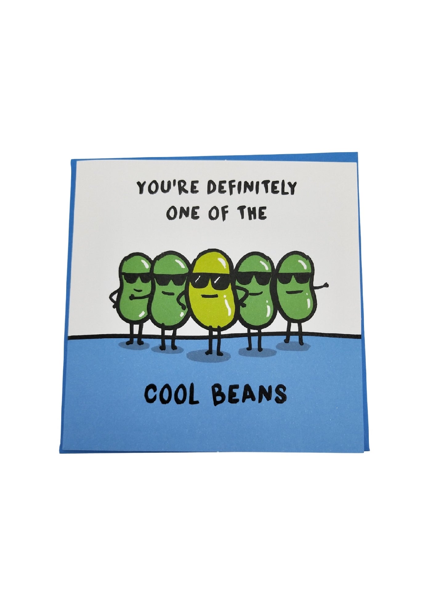 CARD HUMAN BEAN LSQ DEFINITELY COOL BEANS