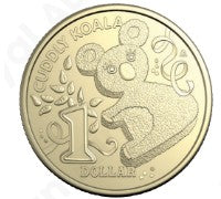 AWW - CUDDY KOALA 2025 $1 UNCIRC COIN