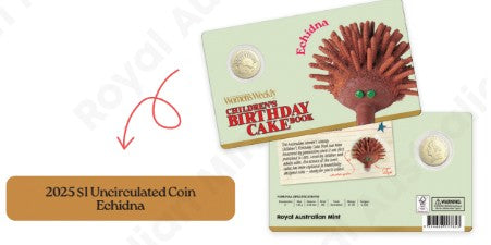 AWW - ECHIDNA 2025 $1 UNCIRC COIN