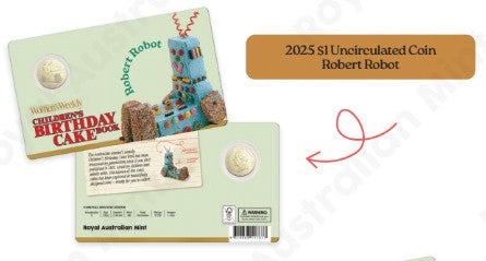 AWW - ROBERT ROBOT 2025 $1 UNCIRC COIN