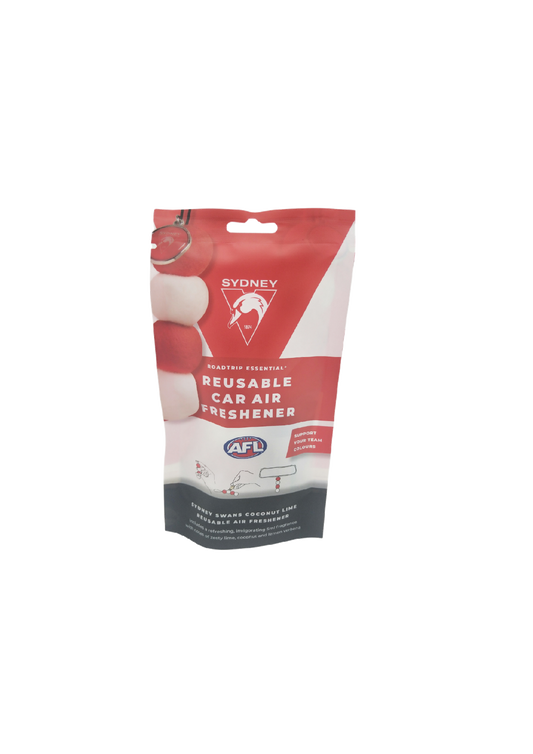 REUSABLE AIR FRESHENER - SYDNEY SWANS