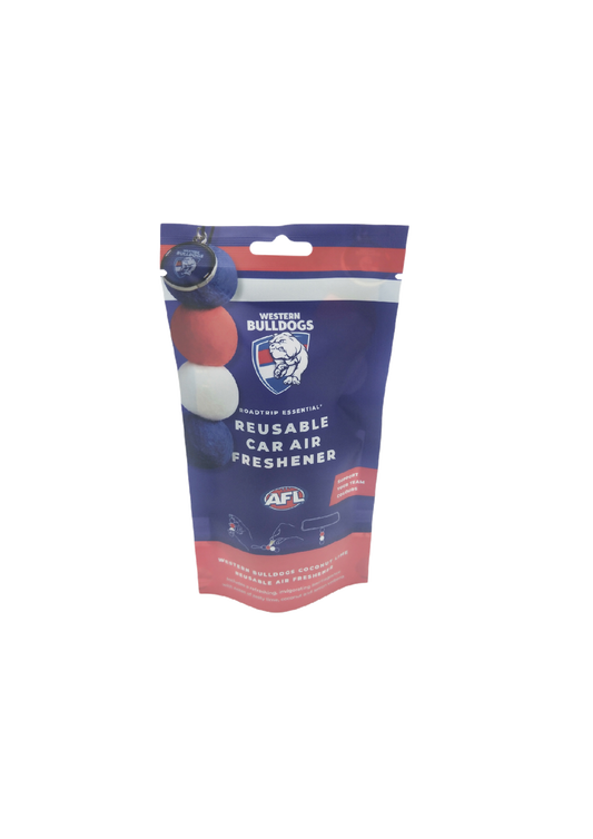 REUSABLE AIR FRESHENER - WESTERN BULLDOGS