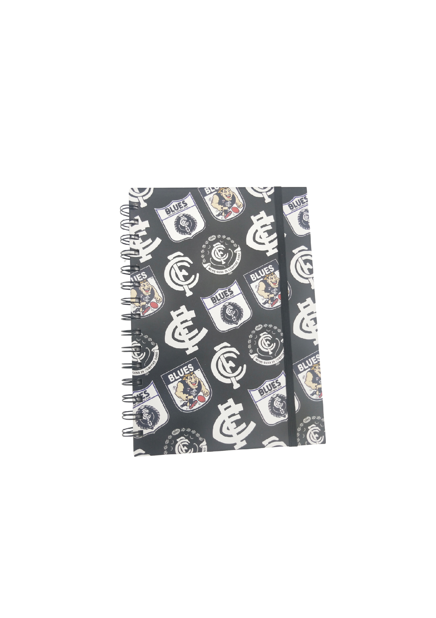 HARD COVER NOTEBOOK - CARLTON AFL