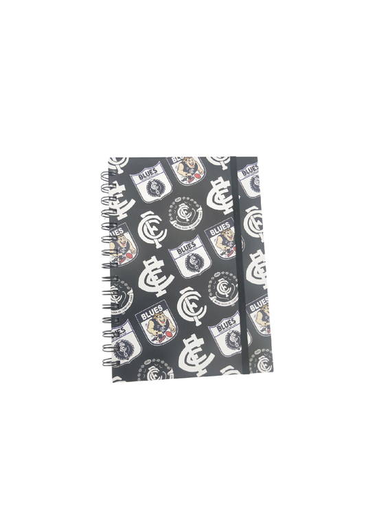 HARD COVER NOTEBOOK - CARLTON AFL