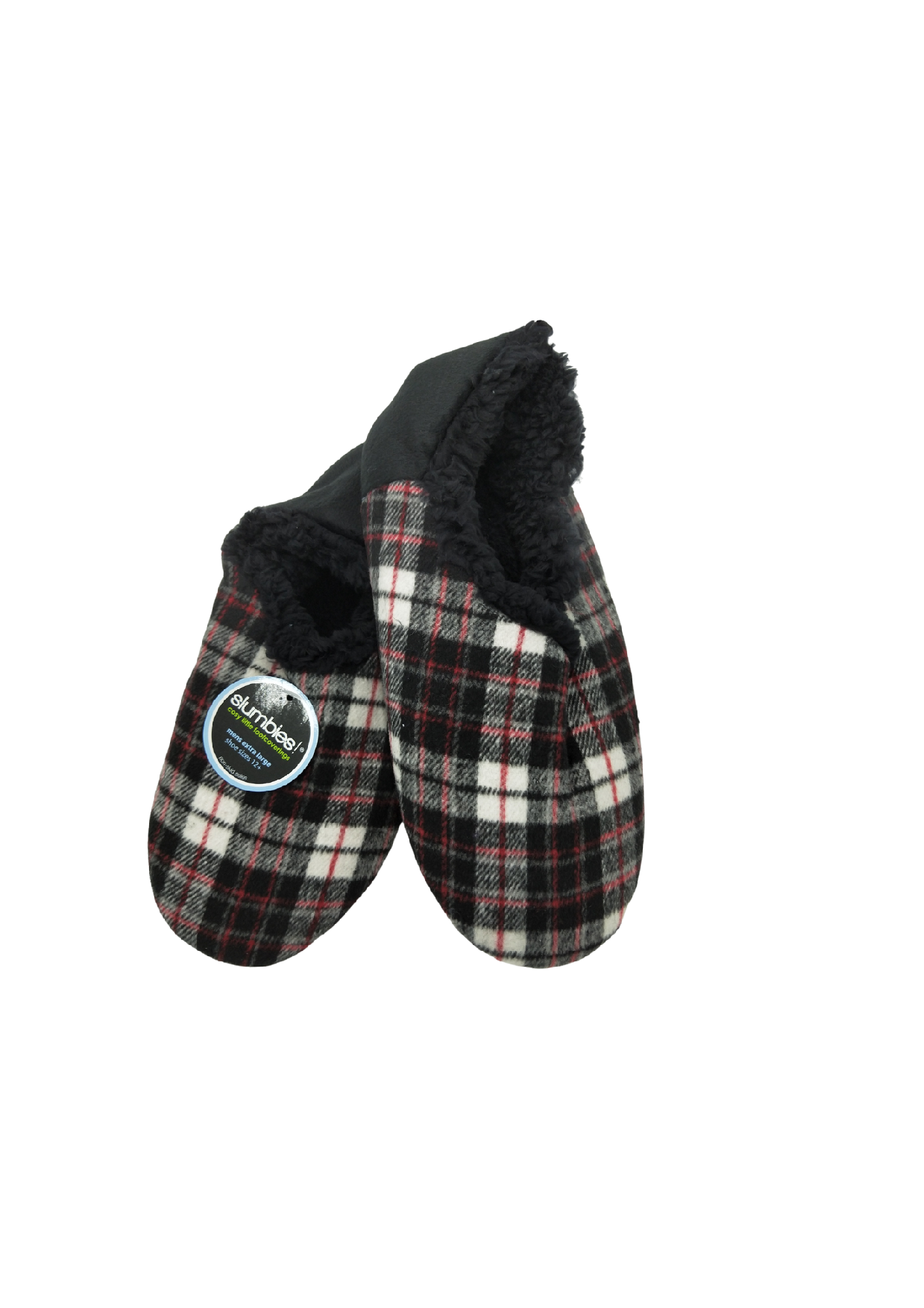 SLUMBIES MENS FLANNEL - [SZ:M CL SS:Black]