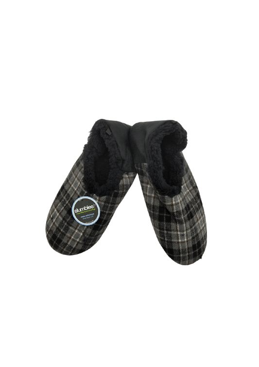 SLUMBIES MENS FLANNEL - [SZ:L CL SS:Grey]