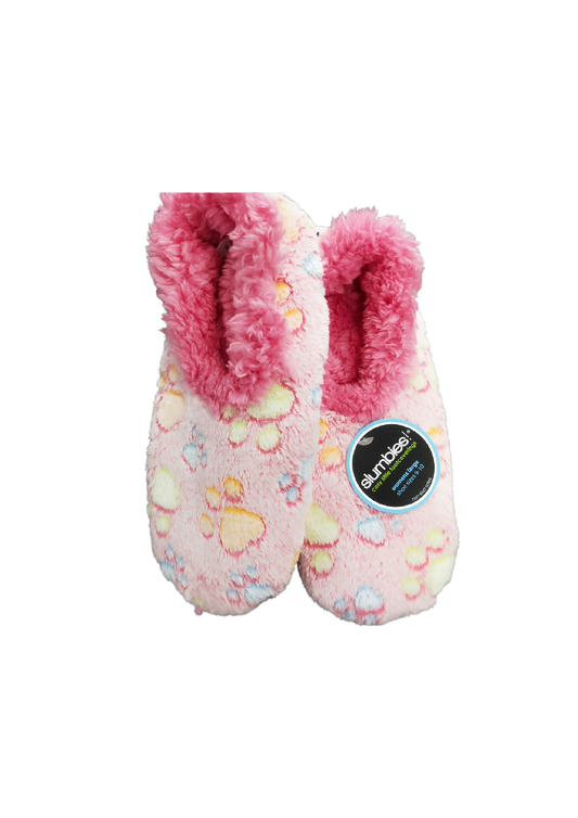 SLUMBIES LADIES PAW PRINT [SZ:S CL SS:Pink]