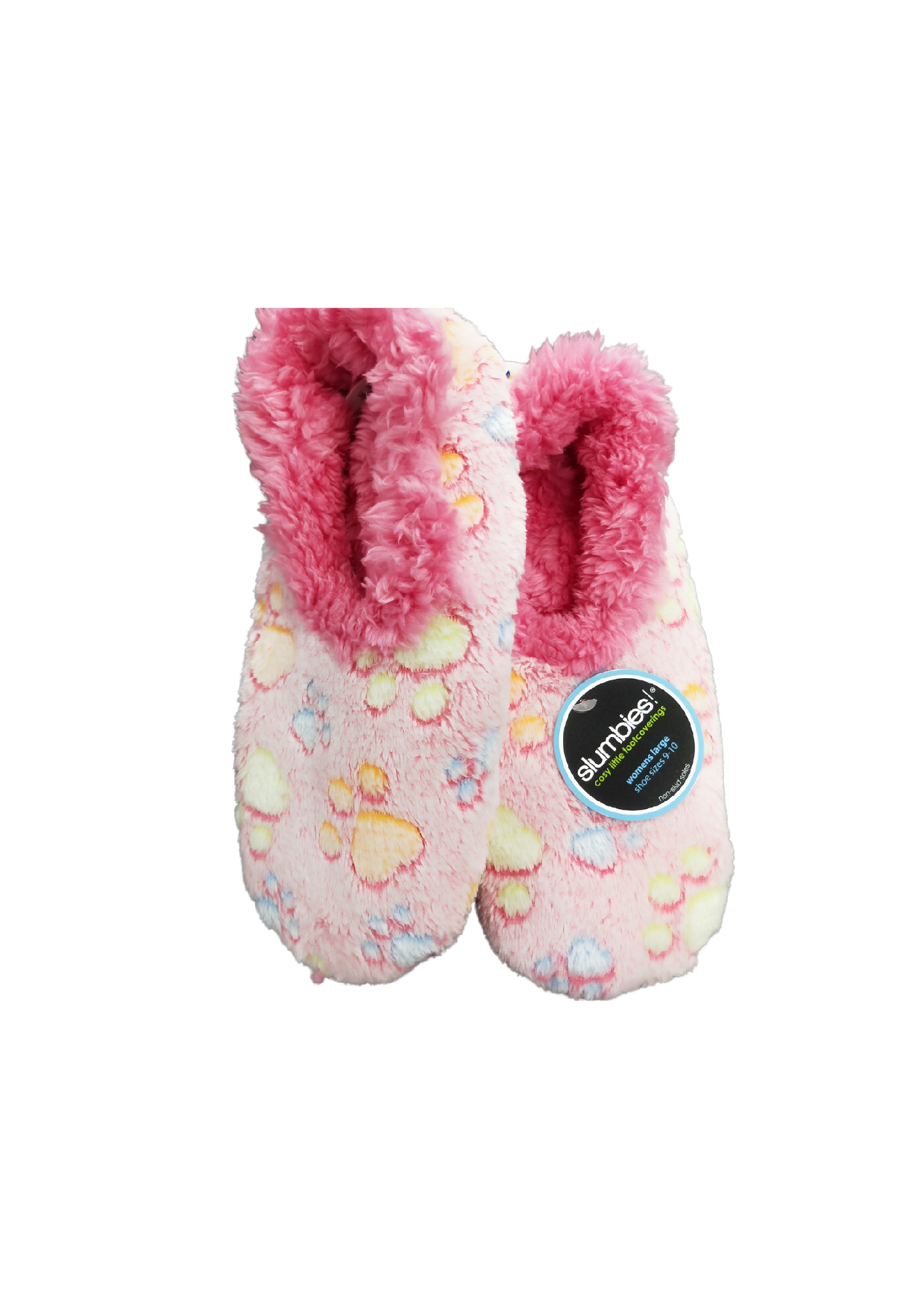 SLUMBIES LADIES PAW PRINT [SZ:L CL SS:Pink]