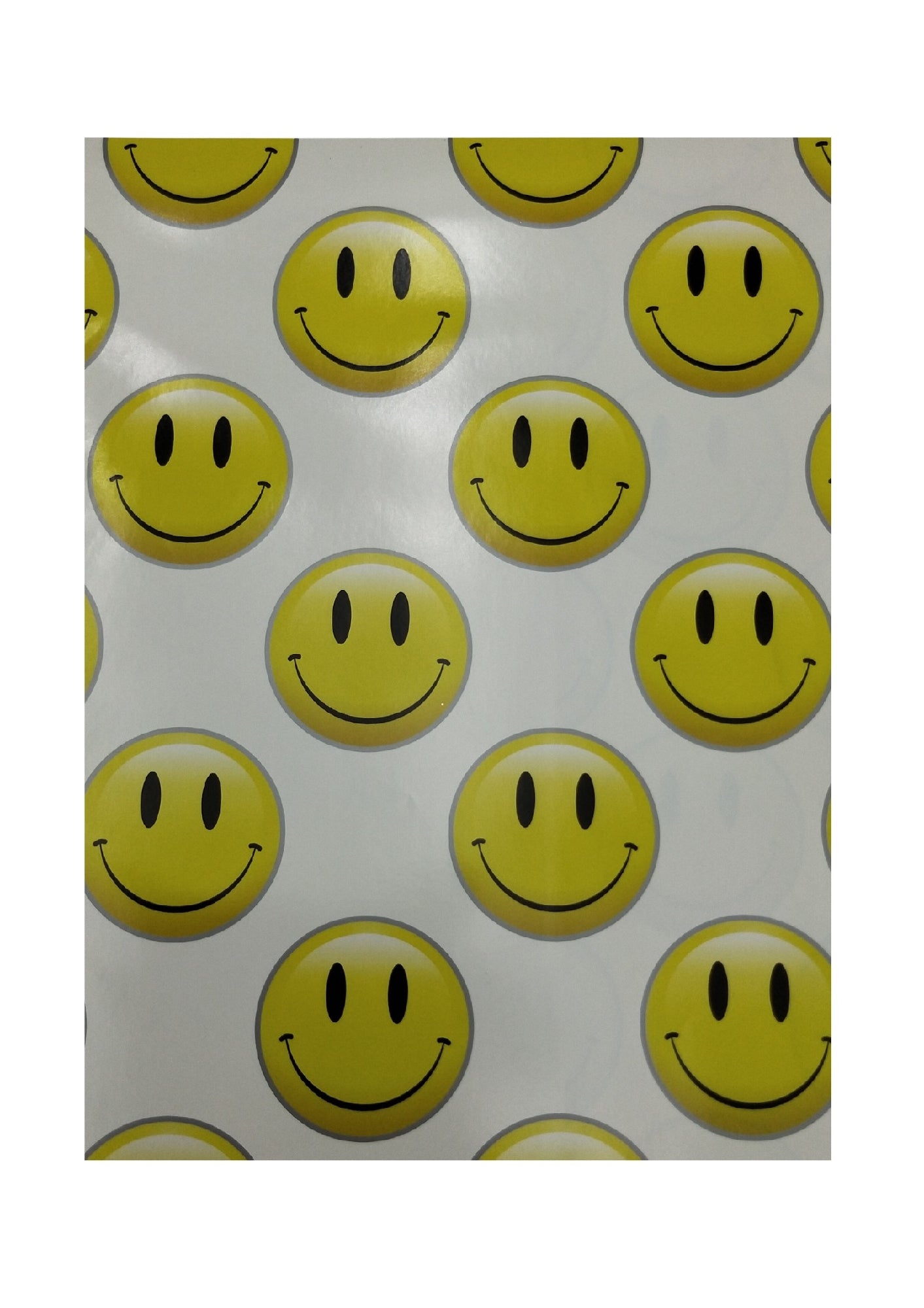 Flat Wrap Smiley Faces