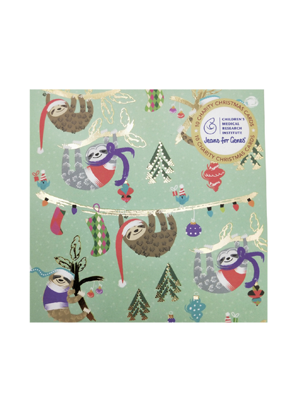 SLOTH - CHRISTMAS BOXED CARDS