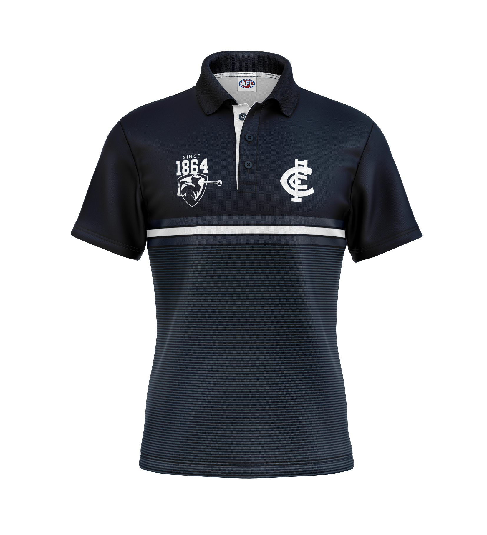 AFL CARLTON 'SANDMAN' GOLF POLO [SZ:2XL CL:Carlton]