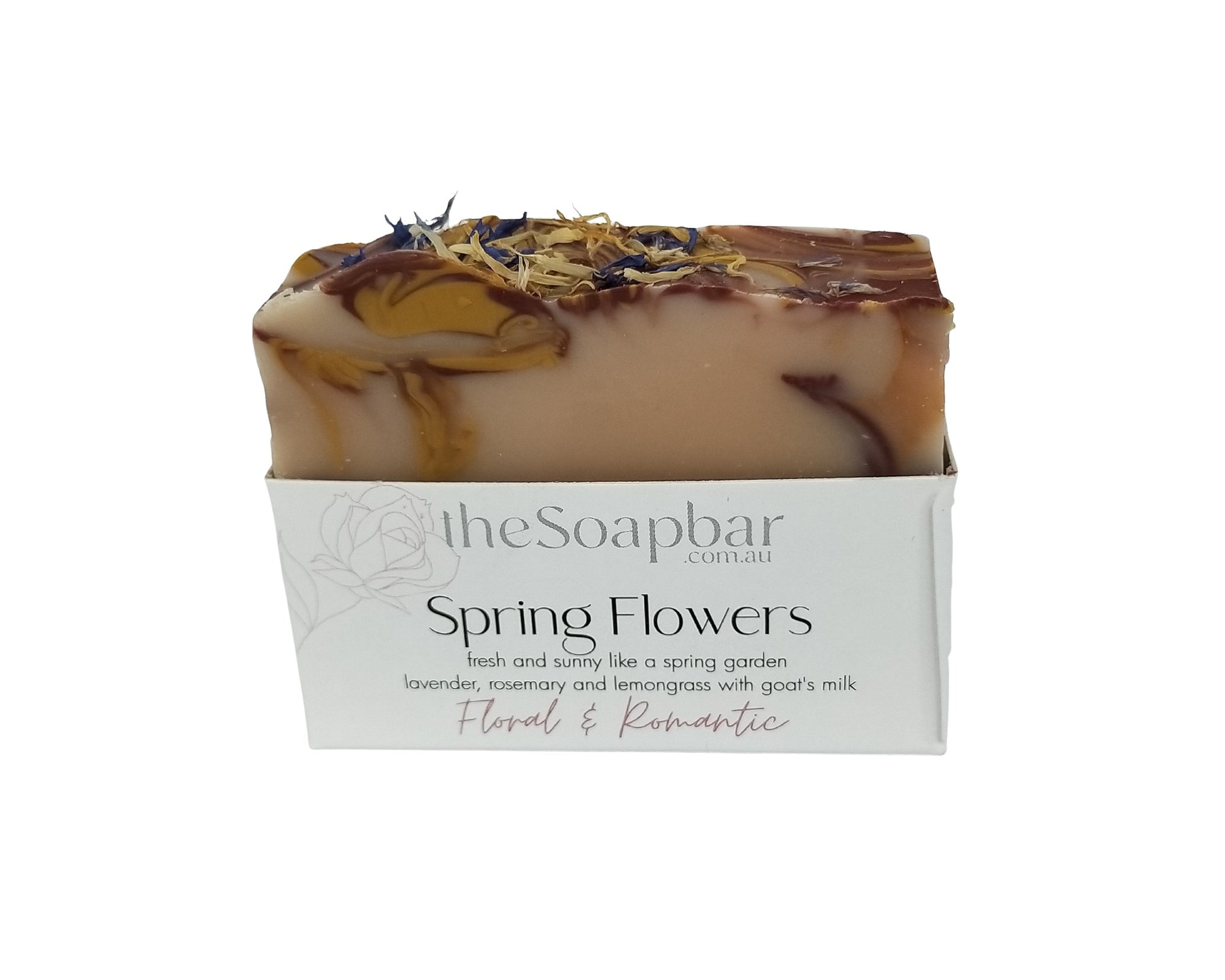 SPRING FLOWERS SOAP - FLORAL & ROMANTIC