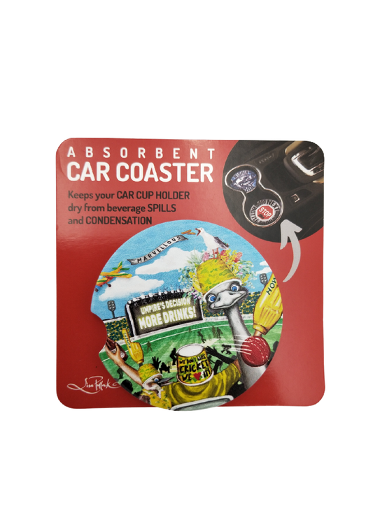 CERAMIC CAR COASTER - BOXING DAY TEST