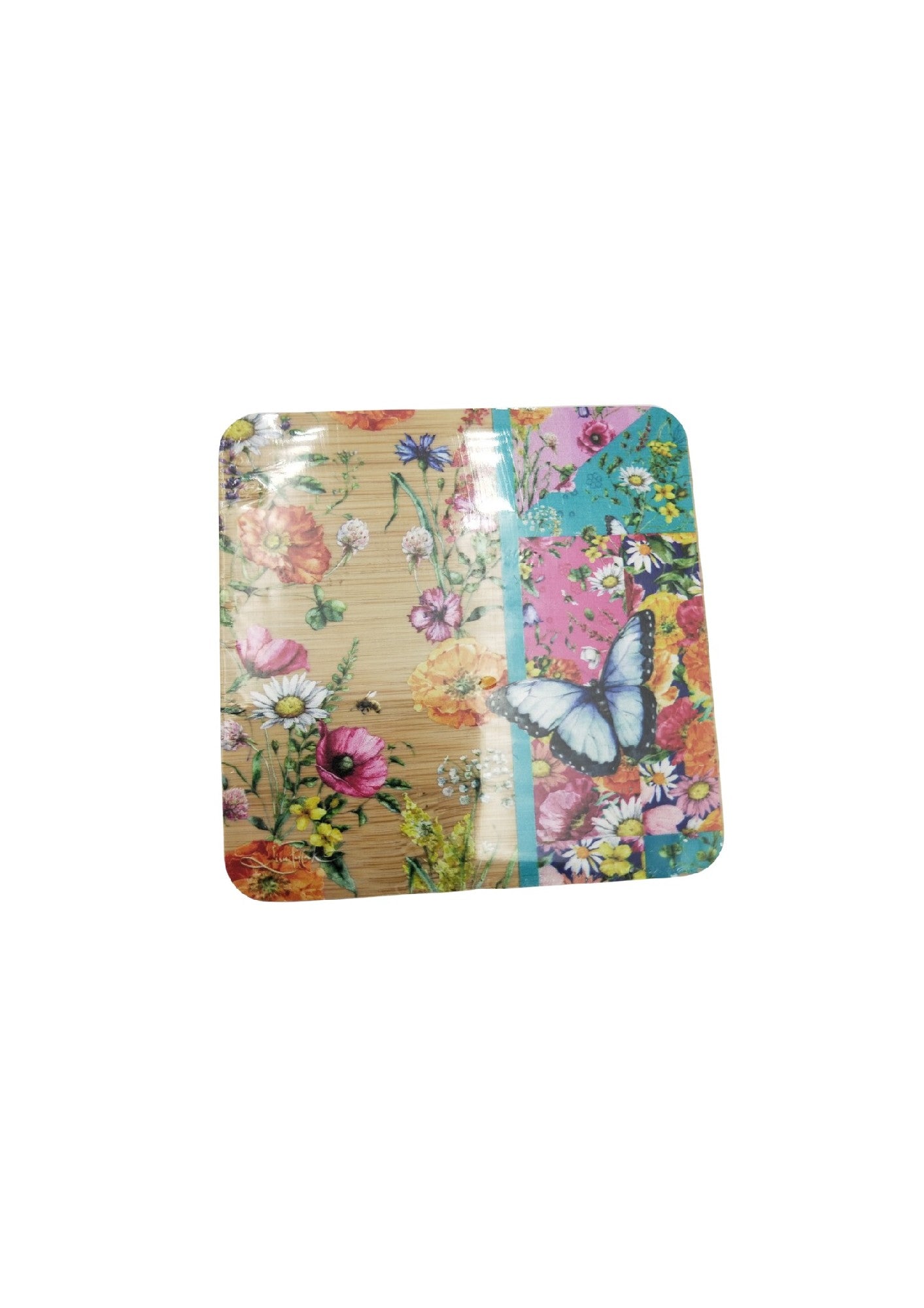 COASTER SET - WILDFLOWER PATCH