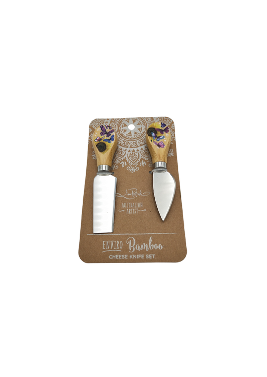 CHEESE KNIFE SET - SUNNY BUTTERFLIES