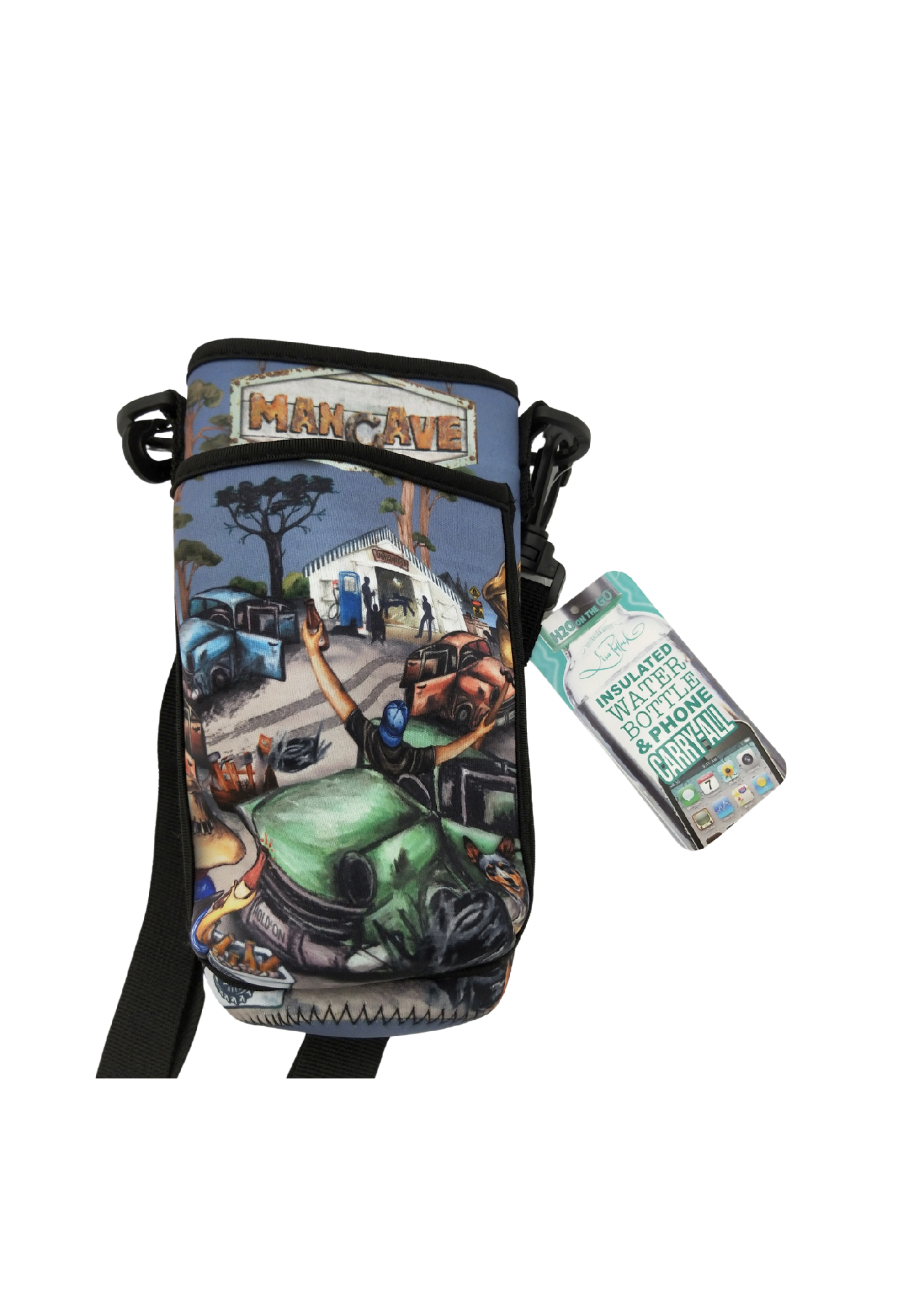 BOTTLE PHONE CARRY ALL MAN CAVE 