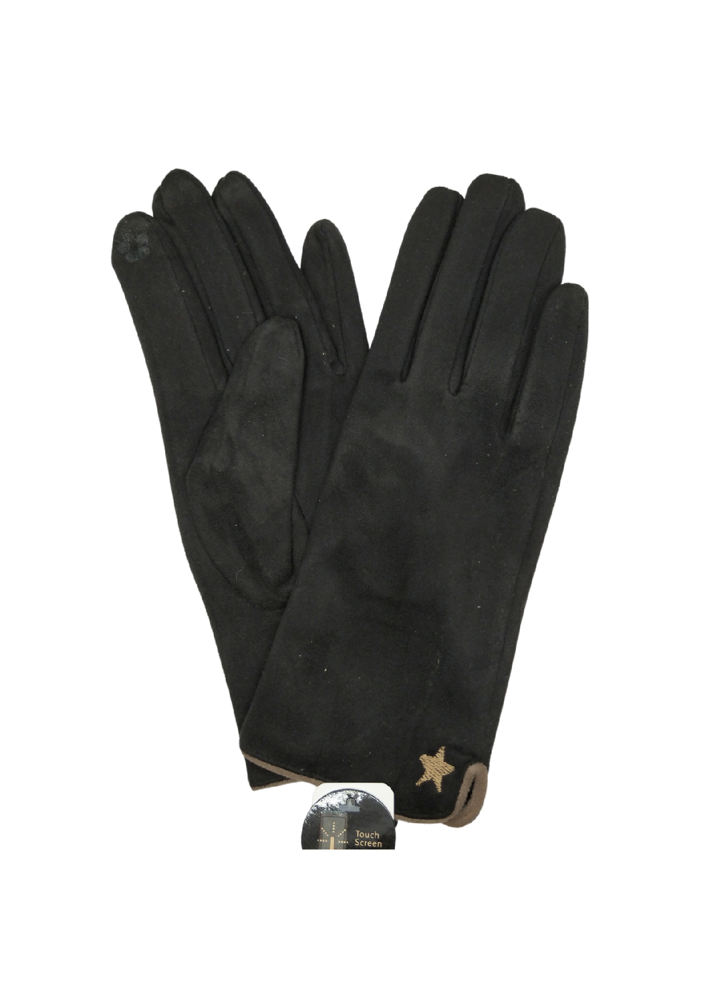 STAR GLOVES [CLR:Black]