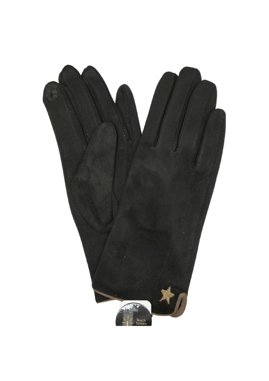 STAR GLOVES [CLR:Black]