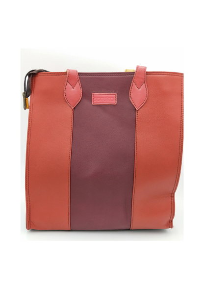 GISELLE RED/YELLOW - HAND BAG 